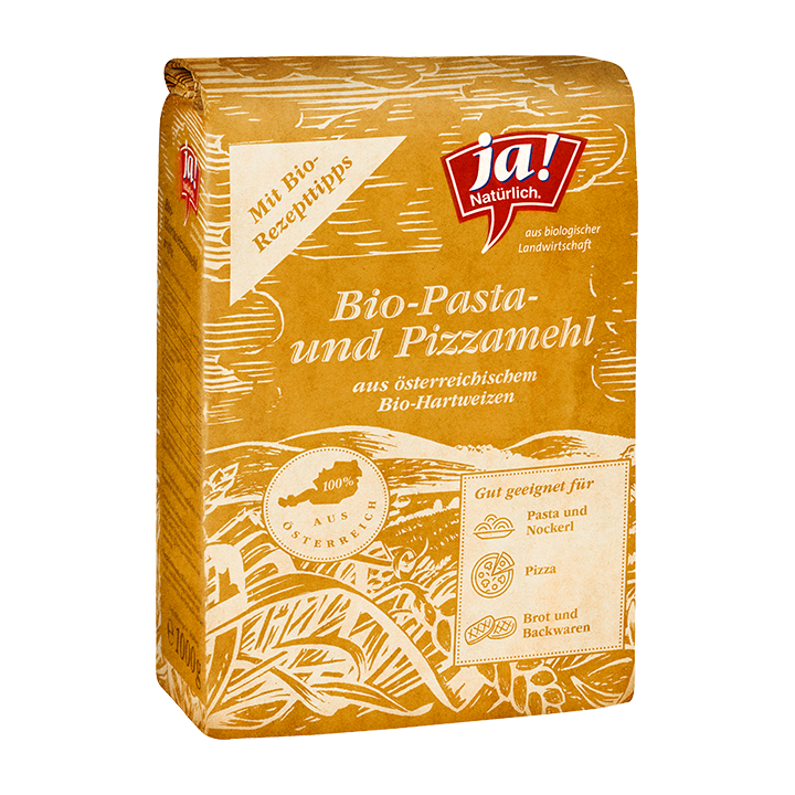 Bio-Pasta- und Pizzamehl | Ja! Natürlich